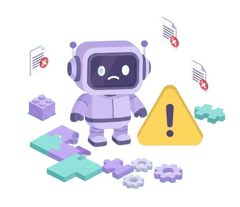 Why AI projects fail - illustration